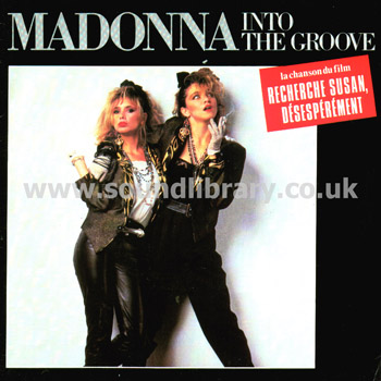 Madonna Into The Groove France Issue 7" Front Sleeve Image