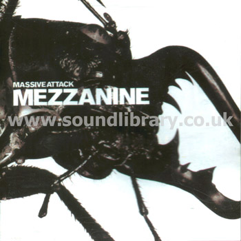 Massive Attack Mezzanine EU Issue CD Front Inlay Image