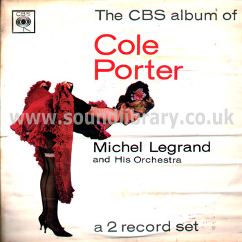 Michel Legrand Orchestra Cole Porter UK Issue G/F Sleeve 2LP CBS GPG 66005 Front Sleeve Image