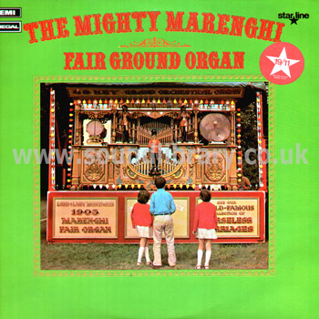 The Mighty Marenghi Fairground Organ UK Issue Stereo LP EMI (Regal Starline) SRS 5035 Front Sleeve Image