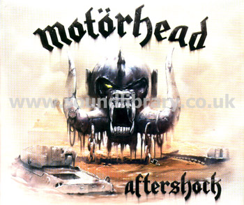 Motorhead Aftershock UK Issue Digipak CD & Bonus DVD UDR UDR 0182 CD Front Digipak Image