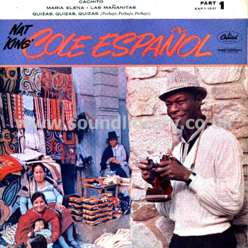 Nat 'King' Cole Cole Espanol Part 1 UK Issue 7" EP Capitol EAP 1-1031 Front Sleeve Image