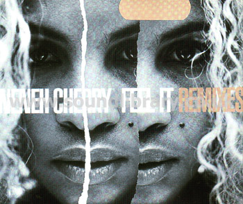 Neneh Cherry Feel It Remixes UK Issue Jewel Case CDS Front Inlay Image