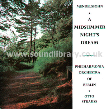 Otto Strauss A Midsummer Night's Dream UK Issue 7" Summit LSE 2003 Front Sleeve Image