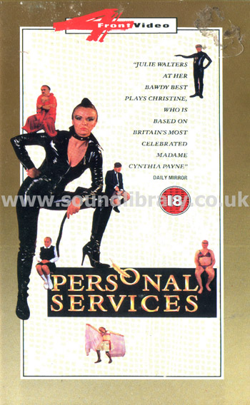 Personal Services Julie Walters VHS PAL Video 4 Front Video 083 780 3 Front Inlay Sleeve