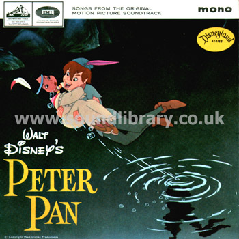 Peter Pan Songs From The Original Motion Picture Soundtrack UK 7" EP HMV 7EG 8902 Front Sleeve Image