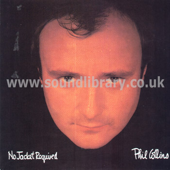 Phil Collins No Jacket Required UK Issue LP Virgin V 2345 Front Sleeve Image