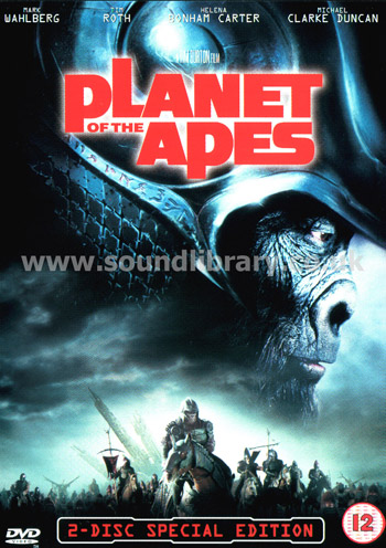 Planet of The Apes Mark Wahlberg Region 2 PAL DVD 2208012 Front Inlay Sleeve