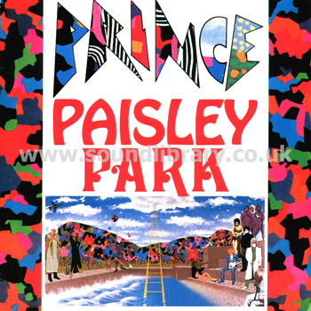 Prince Paisley Park France Issue 7" Warner Bros. 929 052-7 Front Sleeve Image