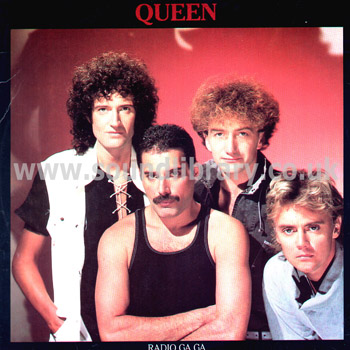 Queen Radio Ga Ga Greece Issue 12" EMI 062-1655336 Front Sleeve Image