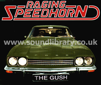 Raging Speedhorn The Gush EU Issue CDS Green Island Records / ZTT GIR004CD2 Front Inlay Image