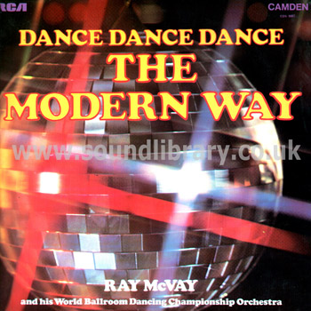 Ray McVay Dance Dance Dance The Modern Way RCA Camden CDS 1087 Front Sleeve Image