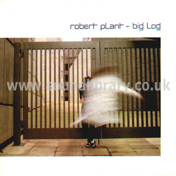 Robert Plant Big Log UK Issue 12" WEA B9848T Front Sleeve Image