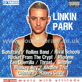 Rock Sound Volume 28 Alkaline Trio Linkin Park Biohazard UK CD Rock Sound RSCDUK028 Front Card Sleeve