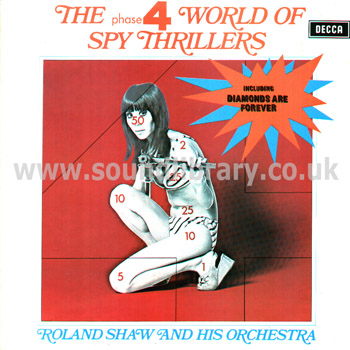 Roland Shaw and His Orchestra The World of Spy Thrillers UK Stereo LP Decca SPA 213 Front Sleeve Image