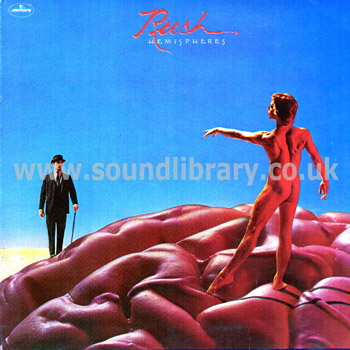 Rush Hemispheres UK Issue G/F Sleeve LP Mercury 9100 059 Front Sleeve Image