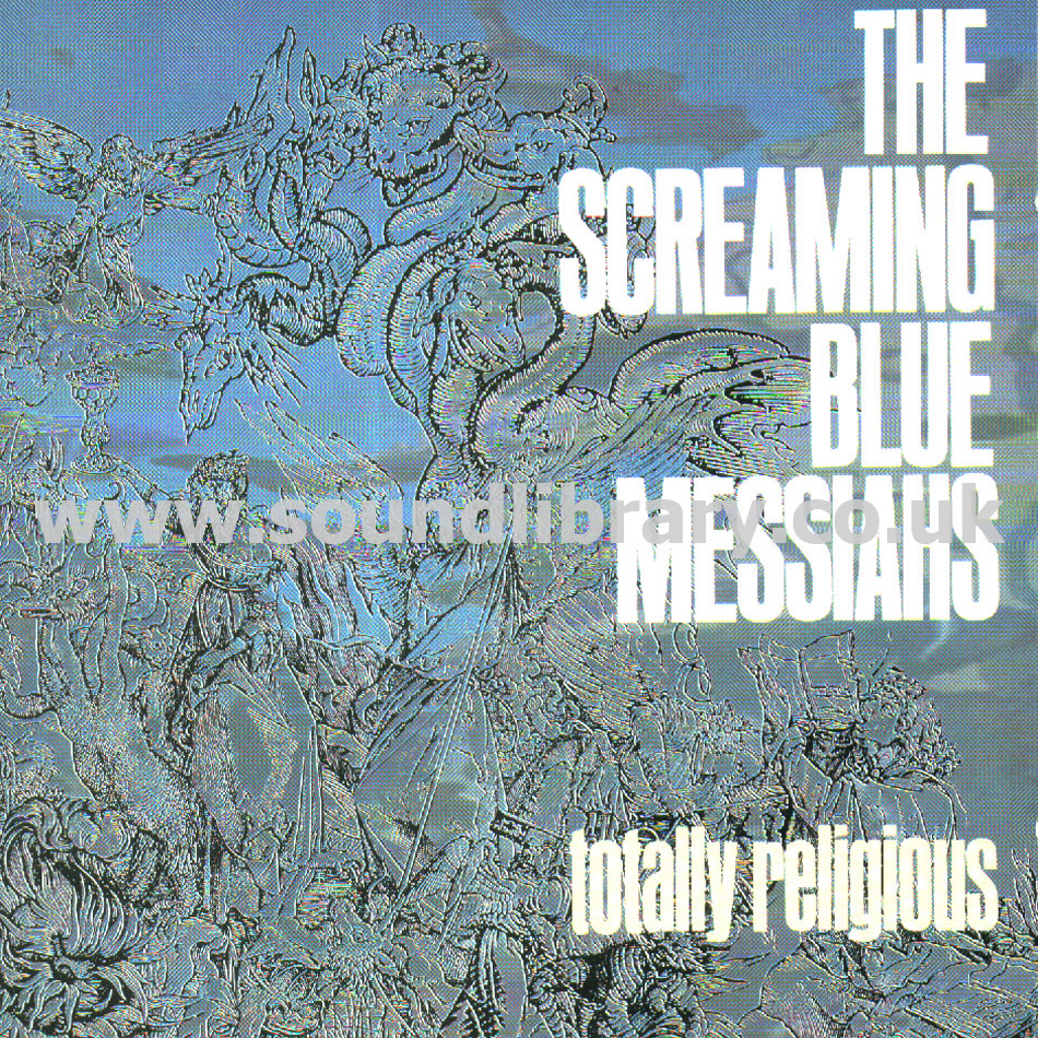 The Screaming Blue Messiahs Totally Religious Germany Issue CD Front Inlay Image