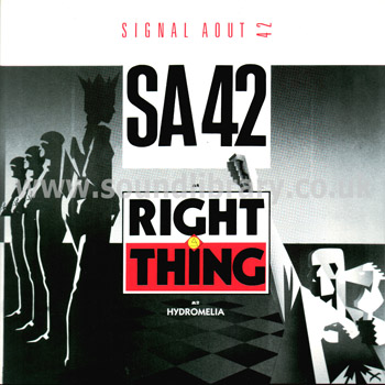 Signal Aout 42 Right Thing Holland Issue Stereo 12" Front Sleeve Image