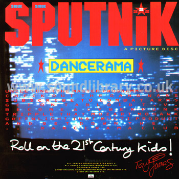 Sigue Sigue Sputnik Dancerama UK Picture Disc 12" Parlophone 12 SSSPD 5 Inlay Image