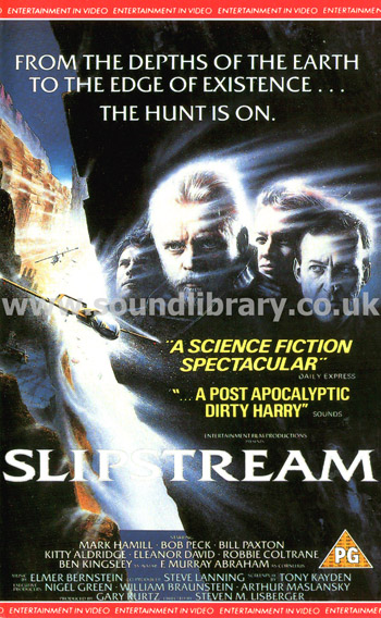 Slipstream Ben Kingsley Mark Hamill VHS PAL Video Entertainment In Video EVS 1034 Front Inlay Sleeve