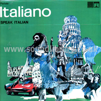 Parlate Italiano Speak Italian UK Issue LP Saga ERO 8088 Front Sleeve Image