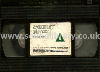 Squiddly Diddly UK Issue VHS Video Worldvision Home Video S431 Cassette Image