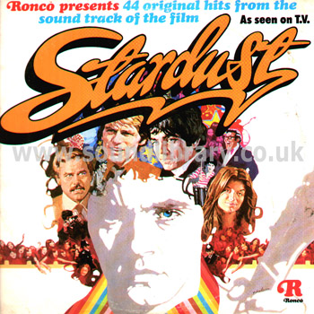 Stardust Original Soundtrack UK Issue 2LP Ronco RG 2009 - RG 2010 Front Sleeve Image