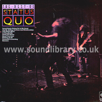 Status Quo The Rest Of Status Quo UK Issue Stereo LP Pye PKL 5546 Front Sleeve Image
