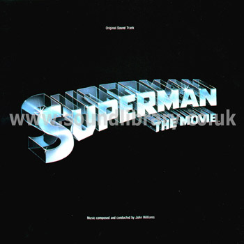 Superman The Movie John Williams UK Issue G/F Sleeve 2LP Warner Bros. K 66084 Front Sleeve Image