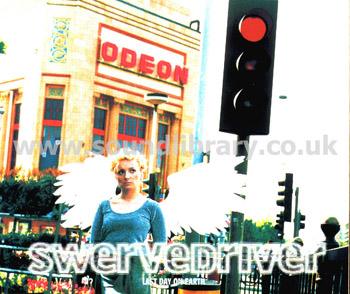 Swervedriver Last Day On Earth UK Issue Jewel Case CDS Creation CRESCD179 Front Inlay Image