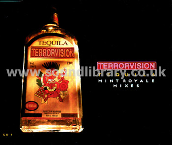 Terrorvision Tequila (Mint Royal Mixes) EU Issue CDS Total Vegas CDVEGASS 16 Front Inlay Image