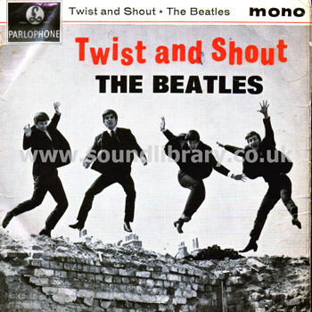 The Beatles Twist And Shout UK Issue Mono Issue 7" EP Parlophone GEP 8882 Front Sleeve Image