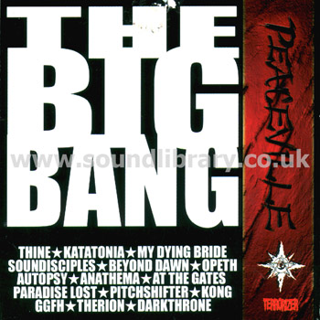 The Big Bang UK Issue Card Sleeve CD Peaceville CDVILE P1 Front Card Sleeve