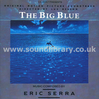 The Big Blue Eric Serra UK Issue CD Virgin CDV 2541 Front Inlay Image