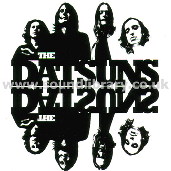 The Datsuns The Datsuns EU Issue CD Hellsquad HS 009 Front Inlay Image