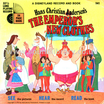 The Emperor's New Clothes Lois Lane Tony Brandon UK Issue 7" EP Disneyland LLP 341 Front Sleeve Image