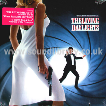 The Living Daylights Original Motion Picture Soundtrack USA LP Warner Bros. 9 25616-1 Front Sleeve Image