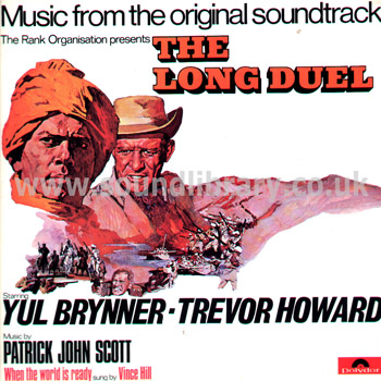 The Long Duel Patrick John Scott UK Issue Stereo LP Polydor 583014 Front Sleeve Image