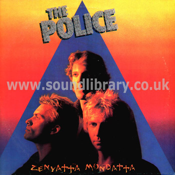 The Police Zenyatta Mondatta Portugal Issue Estereo LP A&M 2PSP-4831 Front Sleeve Image