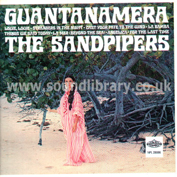 The Sandpipers Guantanamera UK Issue Stereo LP Pye International NSPL 28086 Front Sleeve Image