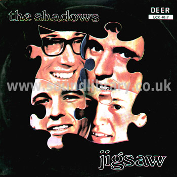 The Shadows Jigsaw Malaysia Issue LP Deer LCK 4017 Front Sleeve Image