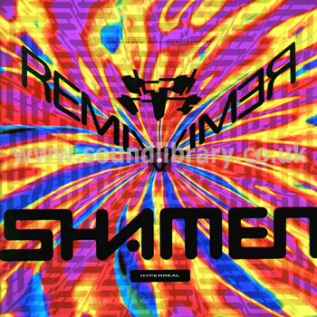 The Shamen Hyperreal Remix UK Issue 12" One Little Indian 48TP12L Front Sleeve Image