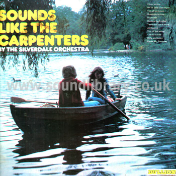 The Silverdale Orchestra Sounds Like The Carpenters UK Stereo LP Bullion BULM 002 Front Sleeve Image