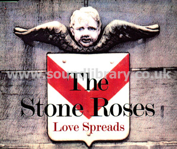 The Stone Roses Love Spreads UK Issue Jewel Case CDS Geffen GFSTD 84 Front Inlay Image