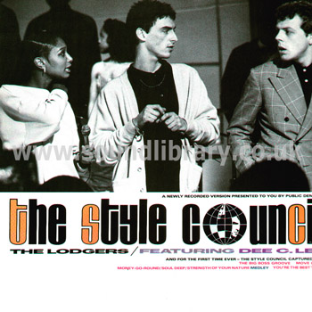 The Style Council The Lodgers UK Issue With Insert 12" Polydor TSCX 10 Front Sleeve Image