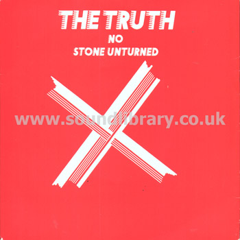 The Truth No Stone Unturned UK Issue 7" Front Sleeve Image