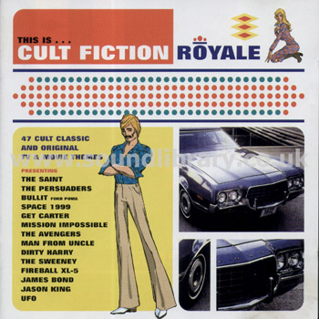 This Is Cult Fiction Royale UK Issue 2CD Virgin VTDCD 151 Front Inlay Image