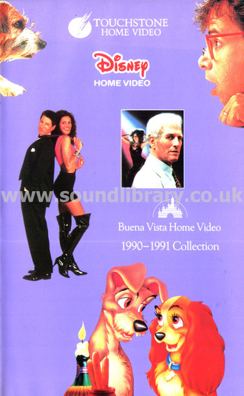 Buena Vista Home Video 1990 - 1991 Collection VHS PAL Promotional Video Front Inlay Sleeve