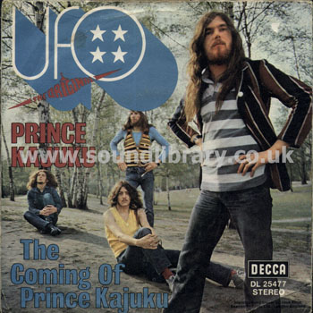 UFO Prince Kajuku Germany Issue Stereo 7" Front Sleeve Image