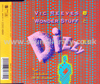 Vic Reeves and The Wonderstuff Dizzy UK Issue CDS Island 868 977-2 Front Inlay Image